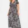 YOURS - Robe Noire Maxi Cache-Coeur Imprimé Paisley -GrandeTendance Boutique 0380c1b0 8b52 44 302074 A