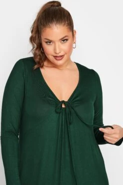 LIMITED COLLECTION - Robe Verte Longueur Midaxi Volanté 14 LIMITED COLLECTION - Robe Verte Longueur Midaxi Volanté -GrandeTendance Boutique 05164576 cf20 46 215189 E