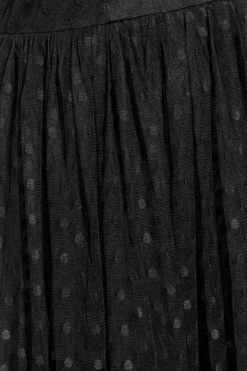 YOURS LONDON - Robe Noire En Filet Design à Pois Bretelles à Noeuds -GrandeTendance Boutique 0860ed40 2c32 44 161717 Z