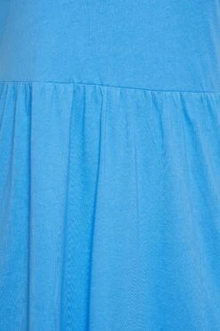 LIMITED COLLECTION - Robe Bleue Midaxi Manches Courtes à Crochet -GrandeTendance Boutique 09c12c06 7b91 4b 215635 Z