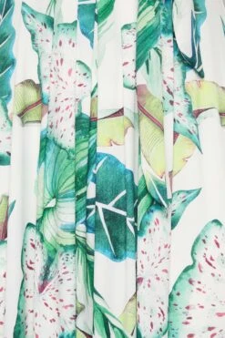 YOURS - Robe Maxi Cache-Coeur Blanche Imprimé Feuilles Volanté 13 YOURS - Robe Maxi Cache-Coeur Blanche Imprimé Feuilles Volanté -GrandeTendance Boutique 0abb08d2 ffca 42 302163 Z