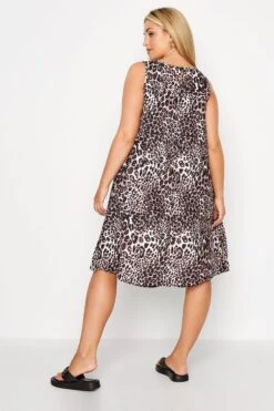 Robe Marron Léopard Volantée à Poches 11 Robe Marron Léopard Volantée à Poches -GrandeTendance Boutique 0ba795cc 2f4f 48 173936 C