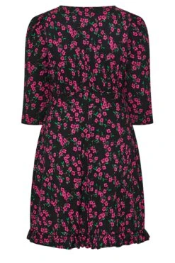 YOURS LONDON - Robe Noire & Rose Petites Fleurs Volanté 15 YOURS LONDON - Robe Noire & Rose Petites Fleurs Volanté -GrandeTendance Boutique 0c3e5929 daf8 41 161846 Y