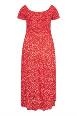 YOURS - Robe Rouge Petites Fleurs En Bardot Manches Courtes 15 YOURS - Robe Rouge Petites Fleurs En Bardot Manches Courtes -GrandeTendance Boutique 0d77c183 6c1c 4d 137097 Y