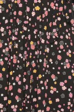 YOURS - Robe Maxi Noire Multi-Floral Cache-Coeur -GrandeTendance Boutique 0f055106 85f4 4f 301994 Z