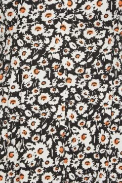 YOURS - Robe Noire Floral Longueur Midaxi -GrandeTendance Boutique 0fa36c5d 5533 44 301865 Z