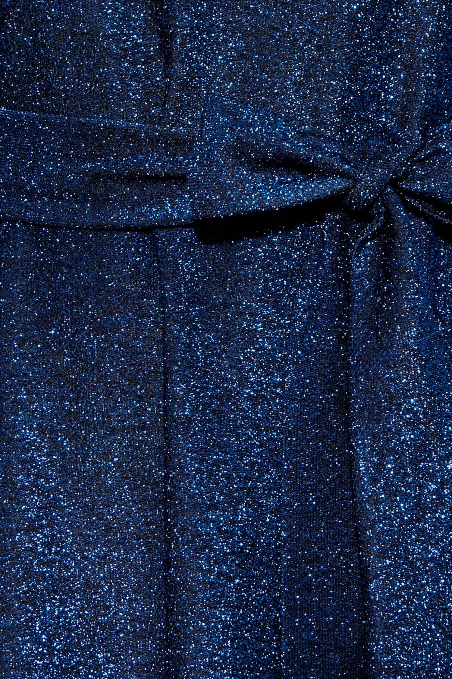 YOURS LONDON - Robe Bleue Paillettée Manches Courtes Bouffantes 7 YOURS LONDON - Robe Bleue Paillettée Manches Courtes Bouffantes – Image 5