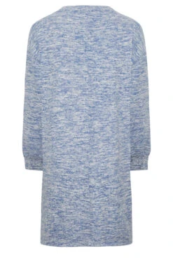 Robe-Pull Bleue & Blanche Midi En Maille Toucher Doux -GrandeTendance Boutique 11af0049 01bb 4c 301742 YR