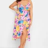 LIMITED COLLECTION - Robe Rose & Jaune Cache-Coeur Multi-Floral 2 LIMITED COLLECTION - Robe Rose & Jaune Cache-Coeur Multi-Floral -GrandeTendance Boutique 1252daec 24ba 48 215499 B1
