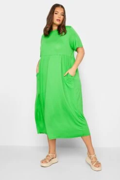 LIMITED COLLECTION - Robe Verte Pomme Longue Maxi -GrandeTendance Boutique 142776ad de91 45 215718 A