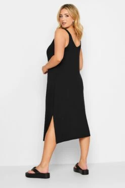 YOURS - Robe De Plage Noire Longueur Midi 11 YOURS - Robe De Plage Noire Longueur Midi -GrandeTendance Boutique 15352c76 88e1 4f 150354 C