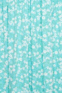 YOURS - Robe Bleue Turquoise Imprimé Floral Smocké Manches Courtes 13 YOURS - Robe Bleue Turquoise Imprimé Floral Smocké Manches Courtes -GrandeTendance Boutique 1775b844 200b 4e 137387 Z