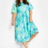LIMITED COLLECTION - Robe Midi Bleue Tie & Dye 2 LIMITED COLLECTION - Robe Midi Bleue Tie & Dye -GrandeTendance Boutique 1968474f 5e49 4c 215783 A