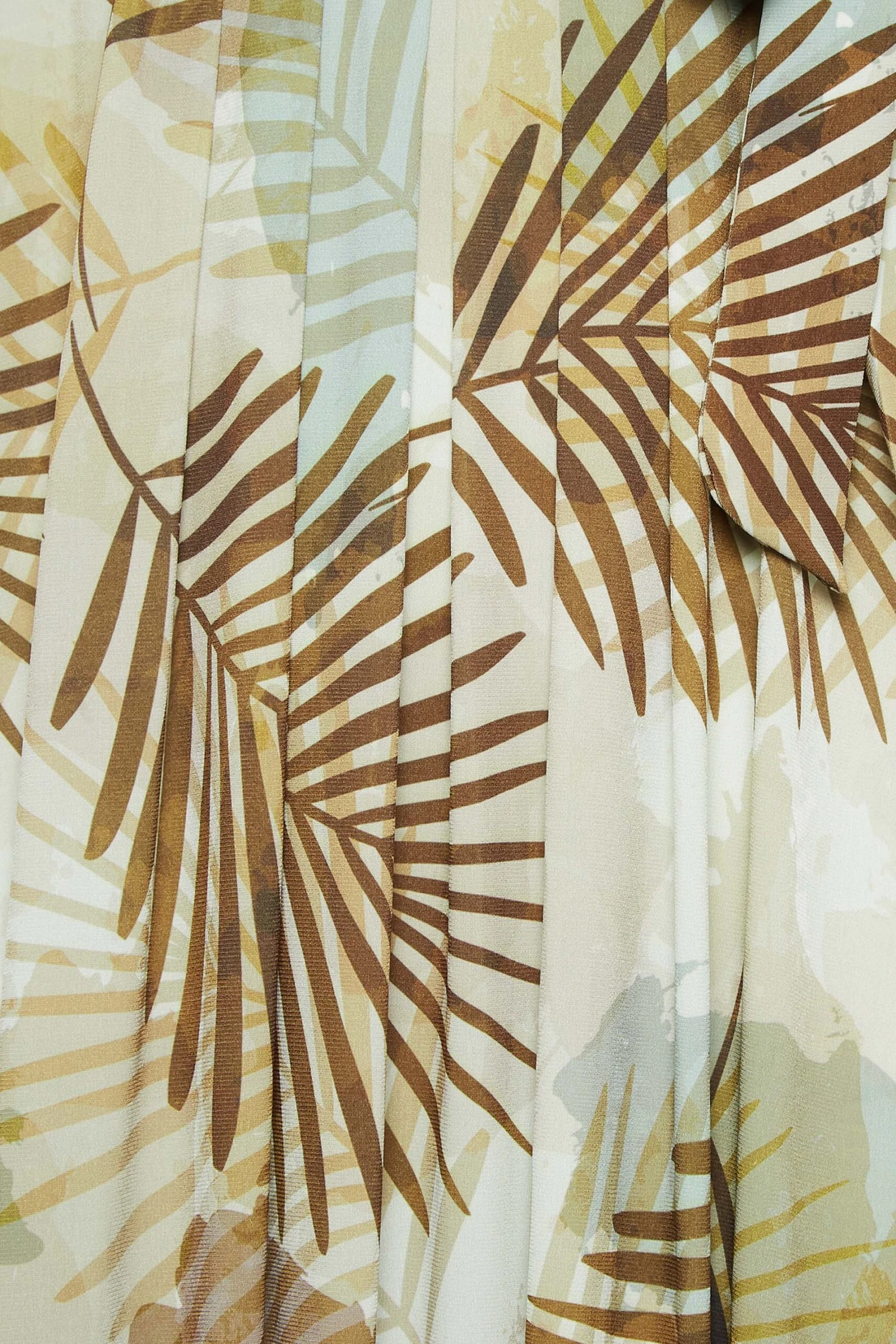 YOURS - Robe Maxi Marron Imprimé Feuilles Tropical 7 YOURS - Robe Maxi Marron Imprimé Feuilles Tropical – Image 5