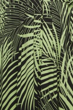 YOURS - Robe Maxi Cache-Coeur Noire Tropicale Feuilles Vertes -GrandeTendance Boutique 1e6804ac be3c 43 301603 Z