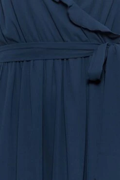 YOURS LONDON - Robe Bleue Marine Volantée Demoiselle D'Honneur -GrandeTendance Boutique 20ba42ea 3ce6 4b 161886 Z