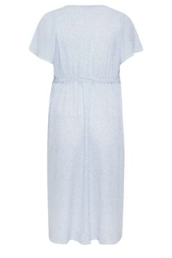 LIMITED COLLECTION - Robe Bleue Pastel Floral En Cache-Coeur -GrandeTendance Boutique 22218ab8 9327 42 215606 Y