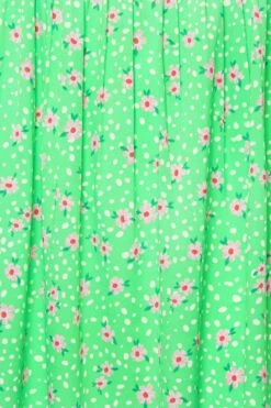 LIMITED COLLECTION - Robe Verte Floral Encolure Coeur 15 LIMITED COLLECTION - Robe Verte Floral Encolure Coeur -GrandeTendance Boutique 22904495 aea4 4a 215678 Z