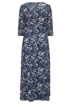 Robe Bleue Marine Imprimé Abstrait En Manches Longues 15 Robe Bleue Marine Imprimé Abstrait En Manches Longues -GrandeTendance Boutique 2356bb11 c681 4d 301892 Y