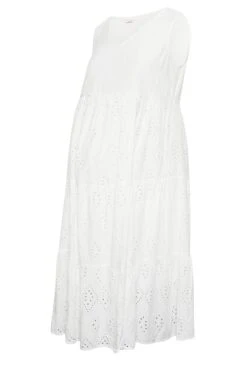 BUMP IT UP MATERNITY - Robe Midi Blanche Broderie Anglaise -GrandeTendance Boutique 23908fd0 c2d9 4d 158399 X1