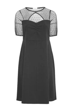 YOURS LONDON - Robe Noire Patineuse Empiècement Filet 14 YOURS LONDON - Robe Noire Patineuse Empiècement Filet -GrandeTendance Boutique 244d33eb a67c 43 161378 X