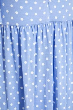 Robe Bleue Midaxi Design à Pois Manches Courtes 13 Robe Bleue Midaxi Design à Pois Manches Courtes -GrandeTendance Boutique 266eea48 48a1 47 137207 Z