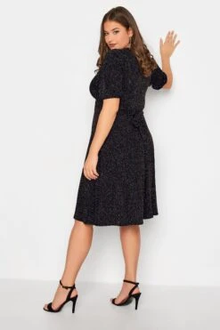 YOURS LONDON - Robe De Soirée Midi Noire Pailletté Manches Courtes 11 YOURS LONDON - Robe De Soirée Midi Noire Pailletté Manches Courtes -GrandeTendance Boutique 29272809 8eb9 43 161725 C