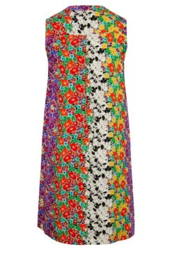 Robe Floral Multicolore Coupe Droite 14 Robe Floral Multicolore Coupe Droite -GrandeTendance Boutique 29ed000d adeb 4b 173849 Y
