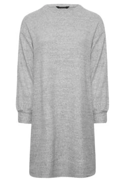 YOURS - Robe Grise Midi Toucher Doux -GrandeTendance Boutique 2b275180 fd8a 43 301736 XR