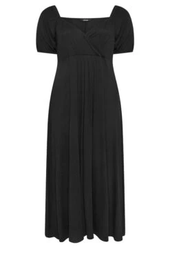 LIMITED COLLECTION - Robe Noire Maxi Design Cache-Coeur -GrandeTendance Boutique 2c5753a8 bef8 45 215509 X