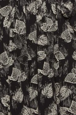 YOURS - Robe Noire Maxi Cache-Coeur Design Feuilles -GrandeTendance Boutique 307f9de9 21dd 48 301910 Z