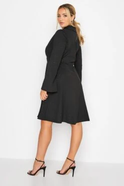 Robe Blazer Noire Paillettée -GrandeTendance Boutique 31cacf9d 468c 4f 215029 C