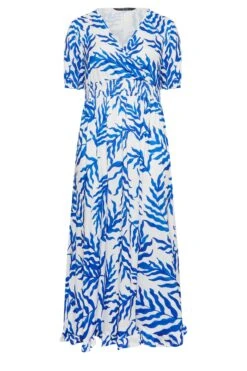 LIMITED COLLECTION - Robe Blanche Floral Bleue Volanté 14 LIMITED COLLECTION - Robe Blanche Floral Bleue Volanté -GrandeTendance Boutique 32d219d8 5723 4b 215792 X