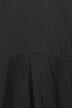 YOURS - Robe Noire Manches Courtes En Mousseline 13 YOURS - Robe Noire Manches Courtes En Mousseline -GrandeTendance Boutique 32d5bc1b 9adf 4e 301196 Z