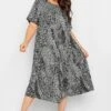 LIMITED COLLECTION - Robe Midaxi Grise Imprimé Animal -GrandeTendance Boutique 334d8d87 d8f1 42 137562 A