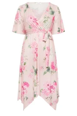 YOURS LONDON - Robe Rose Poudré Floral Ourlet Roulanté 14 YOURS LONDON - Robe Rose Poudré Floral Ourlet Roulanté -GrandeTendance Boutique 337f8c32 d992 4f 162105 XR
