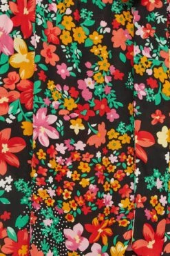 LIMITED COLLECTION - Robe Noire Cache-Coeur Multi-Floral 15 LIMITED COLLECTION - Robe Noire Cache-Coeur Multi-Floral -GrandeTendance Boutique 35487c2a 8ea7 46 215498 Z