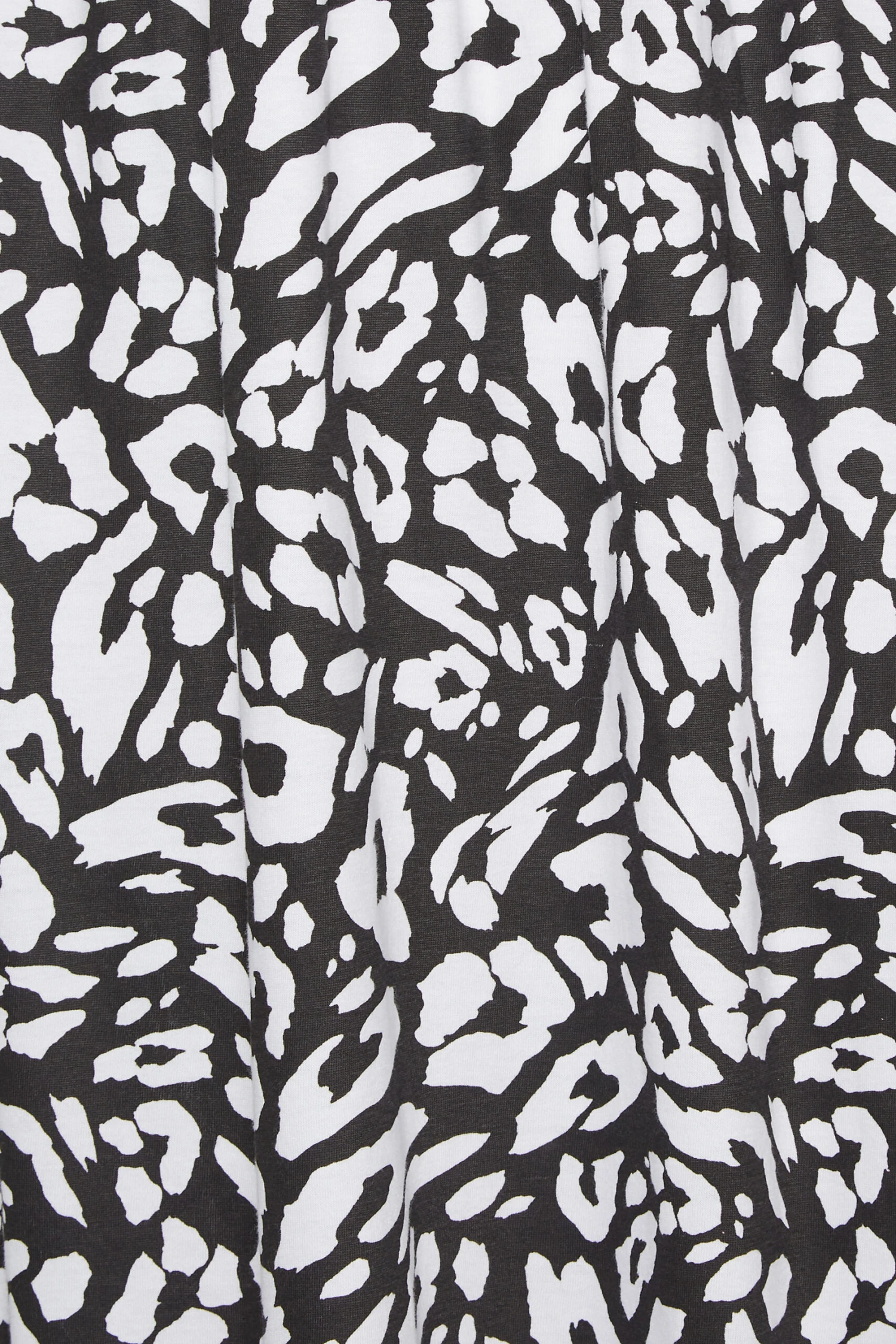 YOURS - Robe Noire Léopard Volantée Fines Bretelles Maxi En Jersey 7 YOURS - Robe Noire Léopard Volantée Fines Bretelles Maxi En Jersey – Image 5