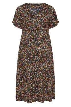 LIMITED COLLECTION - Robe Bleue Marine En Floral 14 LIMITED COLLECTION - Robe Bleue Marine En Floral -GrandeTendance Boutique 358d66b0 86b2 49 217021 Z