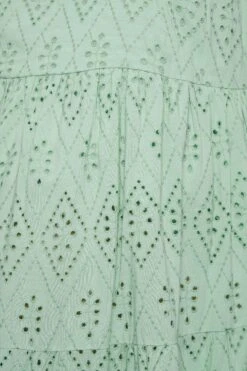 BUMP IT UP MATERNITY - Robe Midi Verte Pastel Broderie Anglaise -GrandeTendance Boutique 35b2d1a9 3291 41 158398 Z