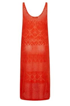 YOURS - Robe Midaxi Rouge Crochet Manches Longues 15 YOURS - Robe Midaxi Rouge Crochet Manches Longues -GrandeTendance Boutique 36408921 221a 4d 192856 Y
