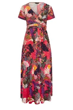 YOURS - Robe Maxi Cache-Coeur Rose Tropicale 13 YOURS - Robe Maxi Cache-Coeur Rose Tropicale -GrandeTendance Boutique 397d9c4e 5c5c 42 301604 X