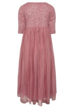 LUXE - Robe Rose Foncée Empiècement Sequin & Tulle 15 LUXE - Robe Rose Foncée Empiècement Sequin & Tulle -GrandeTendance Boutique 398e8be4 fa47 45 161986 Y