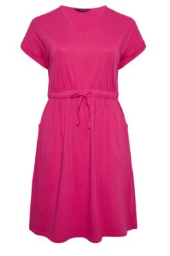 YOURS - Robe Rose Fushia à Poches Taille Marquée 14 YOURS - Robe Rose Fushia à Poches Taille Marquée -GrandeTendance Boutique 39c6679c 0d6c 4b 137304 X