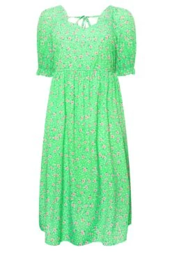 LIMITED COLLECTION - Robe Verte Floral Encolure Coeur 16 LIMITED COLLECTION - Robe Verte Floral Encolure Coeur -GrandeTendance Boutique 39c97055 de5a 4a 215678 X