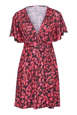 YOURS LONDON - Robe Noire & Rouge Animal Cache-Coeur -GrandeTendance Boutique 3a669154 5a6e 4e 161789 X