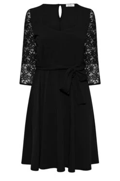 YOURS LONDON - Robe Noire Midi Manches Dentelle 14 YOURS LONDON - Robe Noire Midi Manches Dentelle -GrandeTendance Boutique 3ba1a680 7f32 4b 161824 X