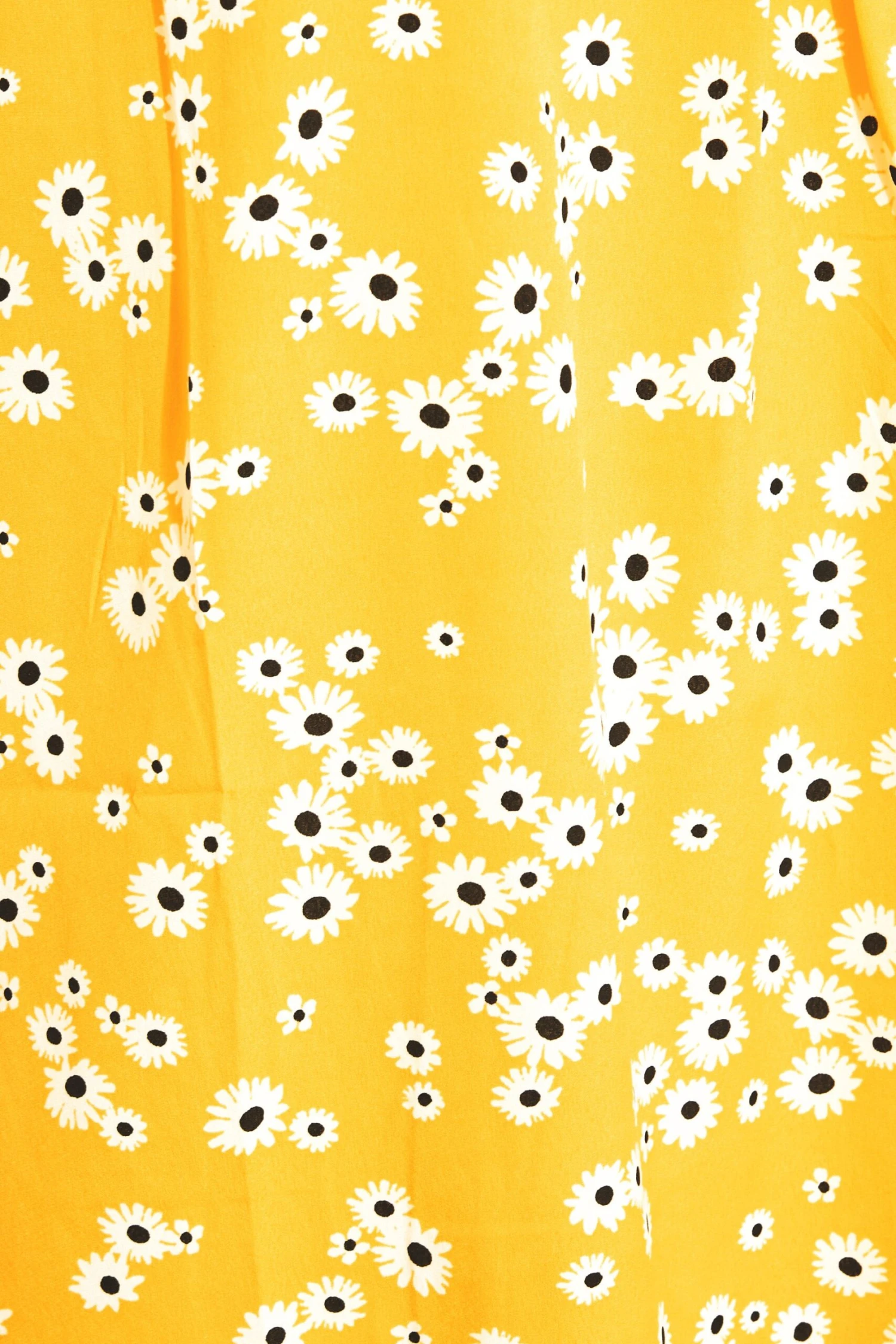 Robe Coupe Droite Jaune Imprimé Fleuri 7 Robe Coupe Droite Jaune Imprimé Fleuri – Image 5