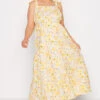 LIMITED COLLECTION - Robe Jaune Maxi Floral à Noeuds -GrandeTendance Boutique 3e7aa0c5 a7e0 4e 214490 A