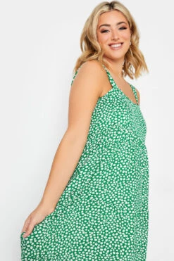 YOURS CURVE - Robe Verte Floral Midaxi En Jersey 12 YOURS CURVE - Robe Verte Floral Midaxi En Jersey -GrandeTendance Boutique 43dd3ae6 943f 4e 302051 D